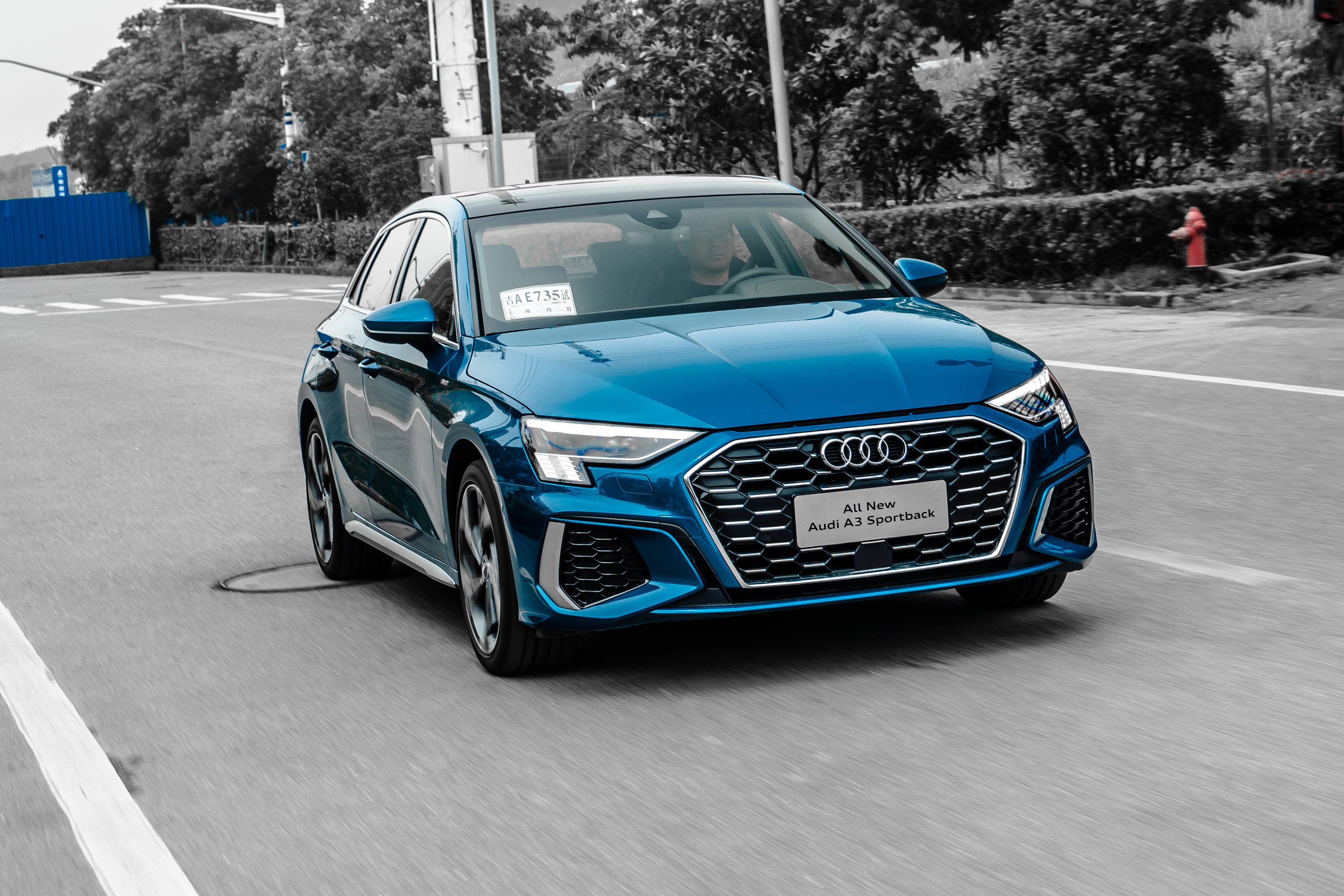 奥迪a3sportback试驾,奥迪a3lsportback