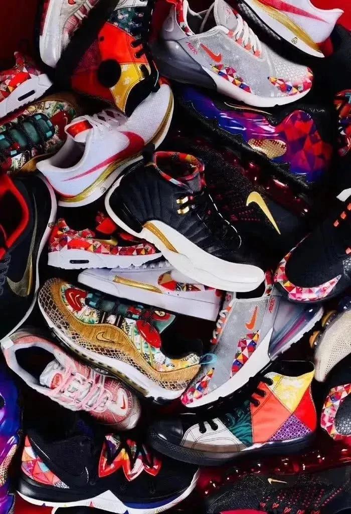 2021年新春球鞋,新年快乐红球鞋