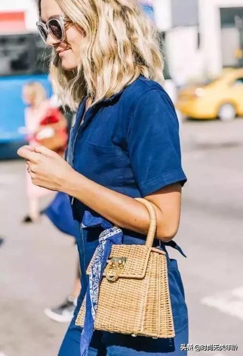 夏季百搭草编包,夏天的包界大咖草编包包