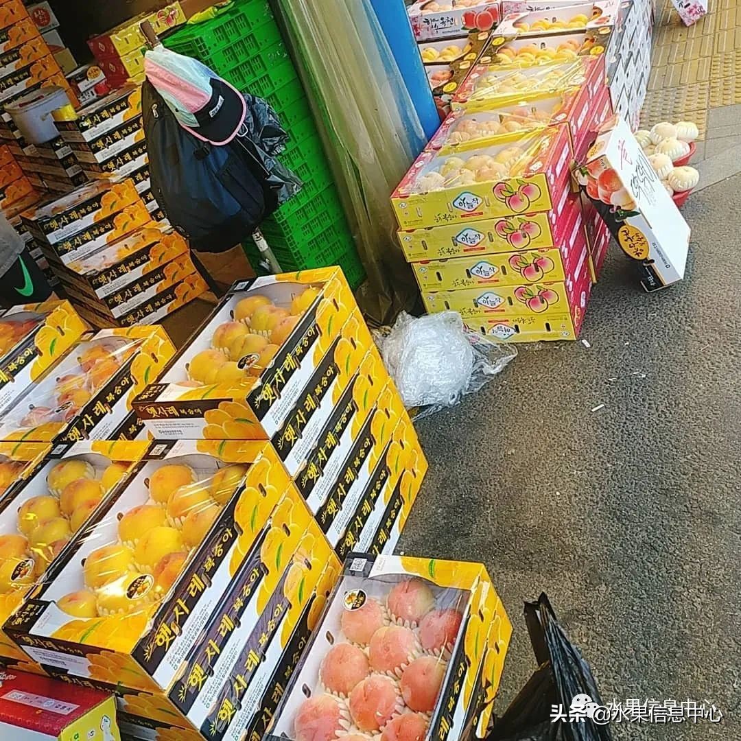 韩国的蔬菜水果批发市场,韩国最便宜的苹果水果