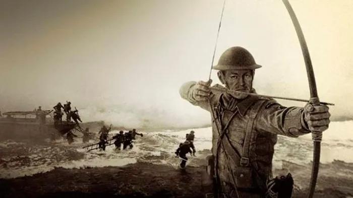 弯弓搭箭射纳粹：与英国首相同名的超级战士堪称二战中的最强者