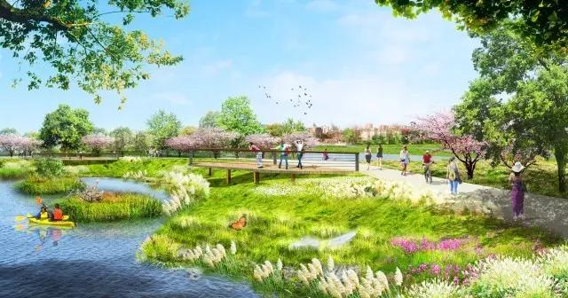 通州新建成的公园,通州新建的绿心公园