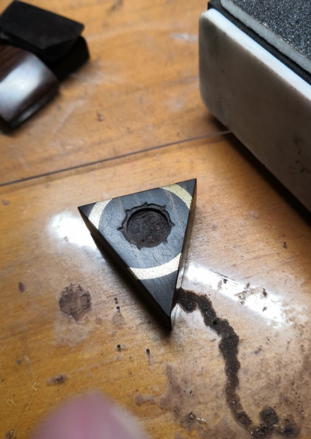 手工制作木质月牙吊坠,手工菱形吊坠的制作方法