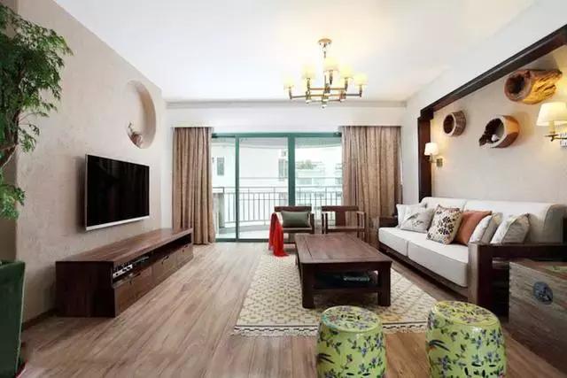 16年流行电视背景墙,新中式电视背景墙装修效果图大全