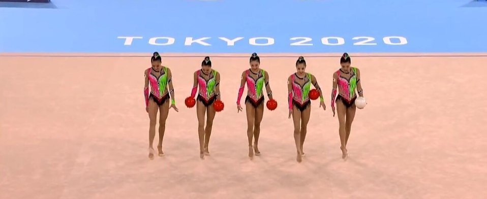 中国队好看的竞技体操服,中国艺术体操敦煌飞天原版