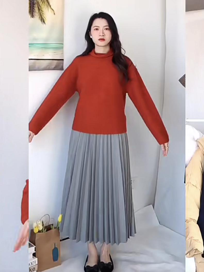 穿裙子都遮不住胯宽?素人博主纠正穿搭误区,前后对比太扎心了