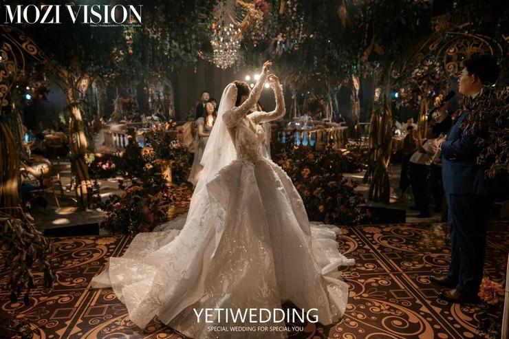 法式花园沉浸式婚礼,法式森林风格婚礼设计