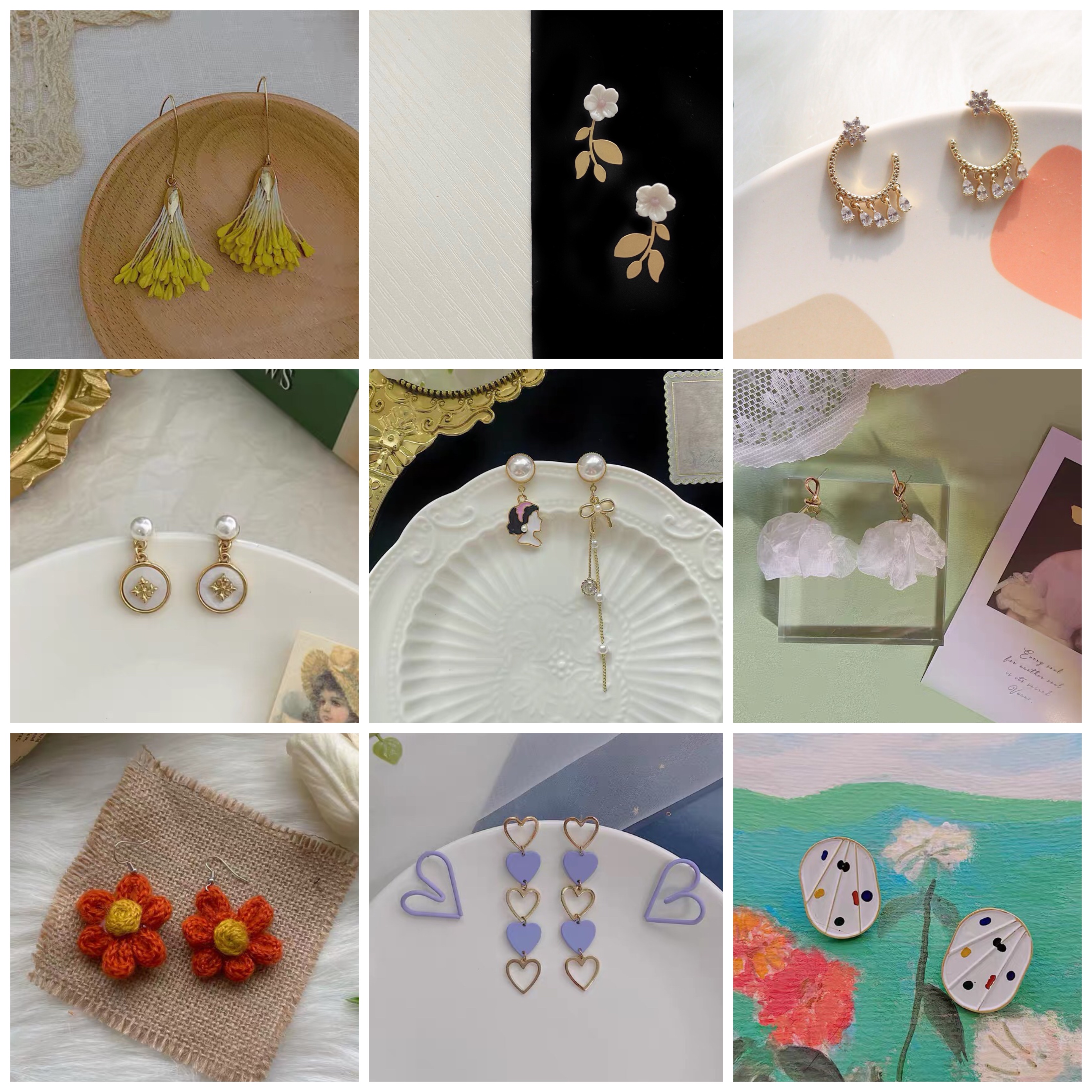 小众高级耳饰店铺,私藏小众品牌设计