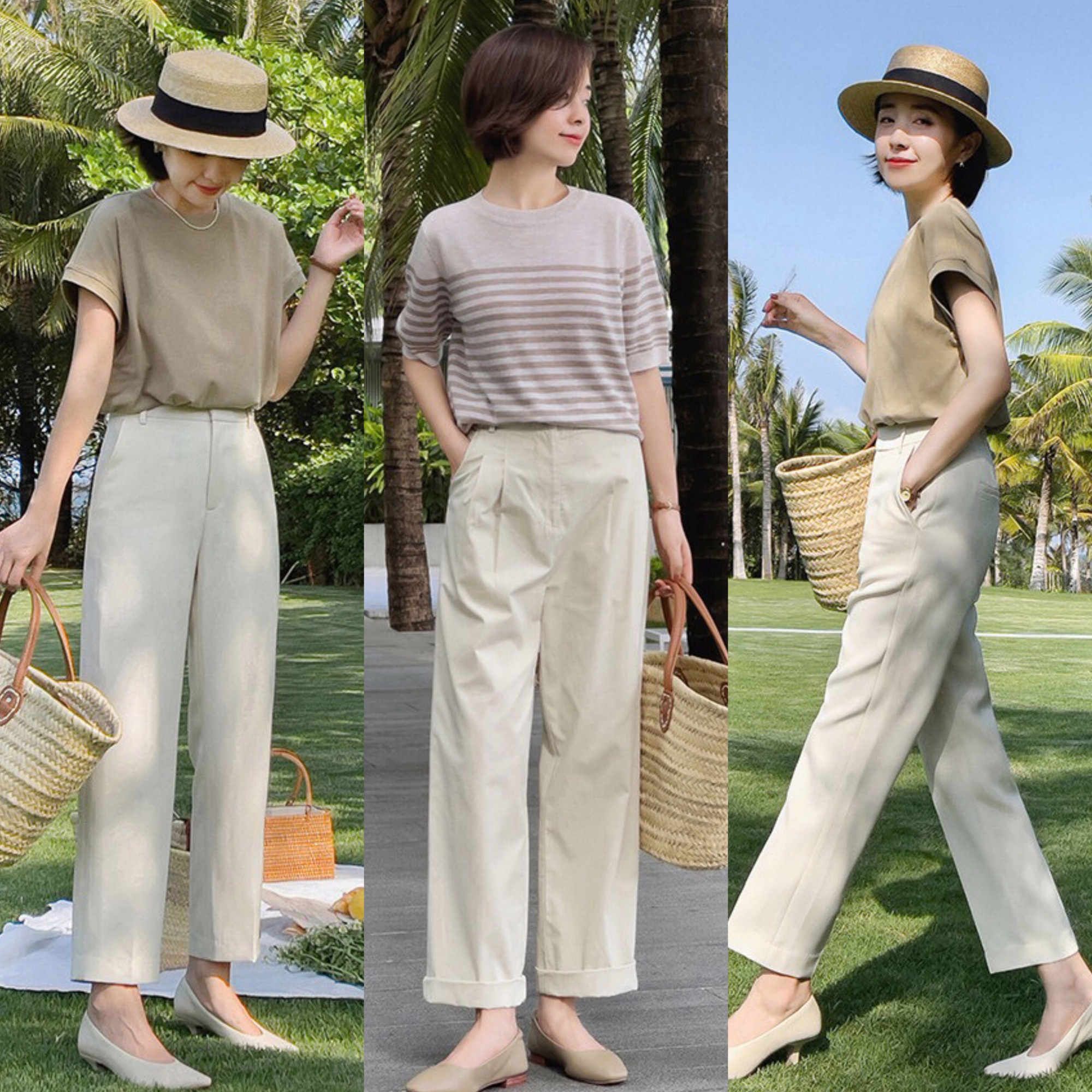 适合夏季的直筒裤,夏天必备的直筒裤有哪些