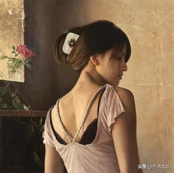 十六幅中国古典女性油画欣赏图片,日本古代古典油画