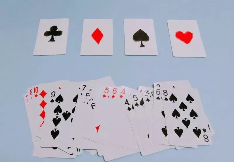 扑克牌做数字动画片,扑克牌积木震撼视频