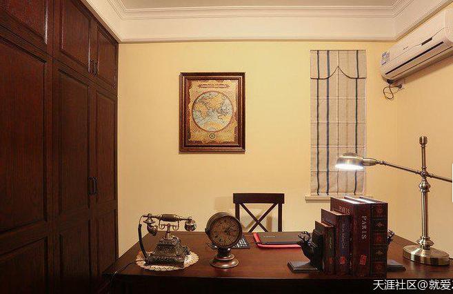 128平美式乡村风格,122平美式乡村风格