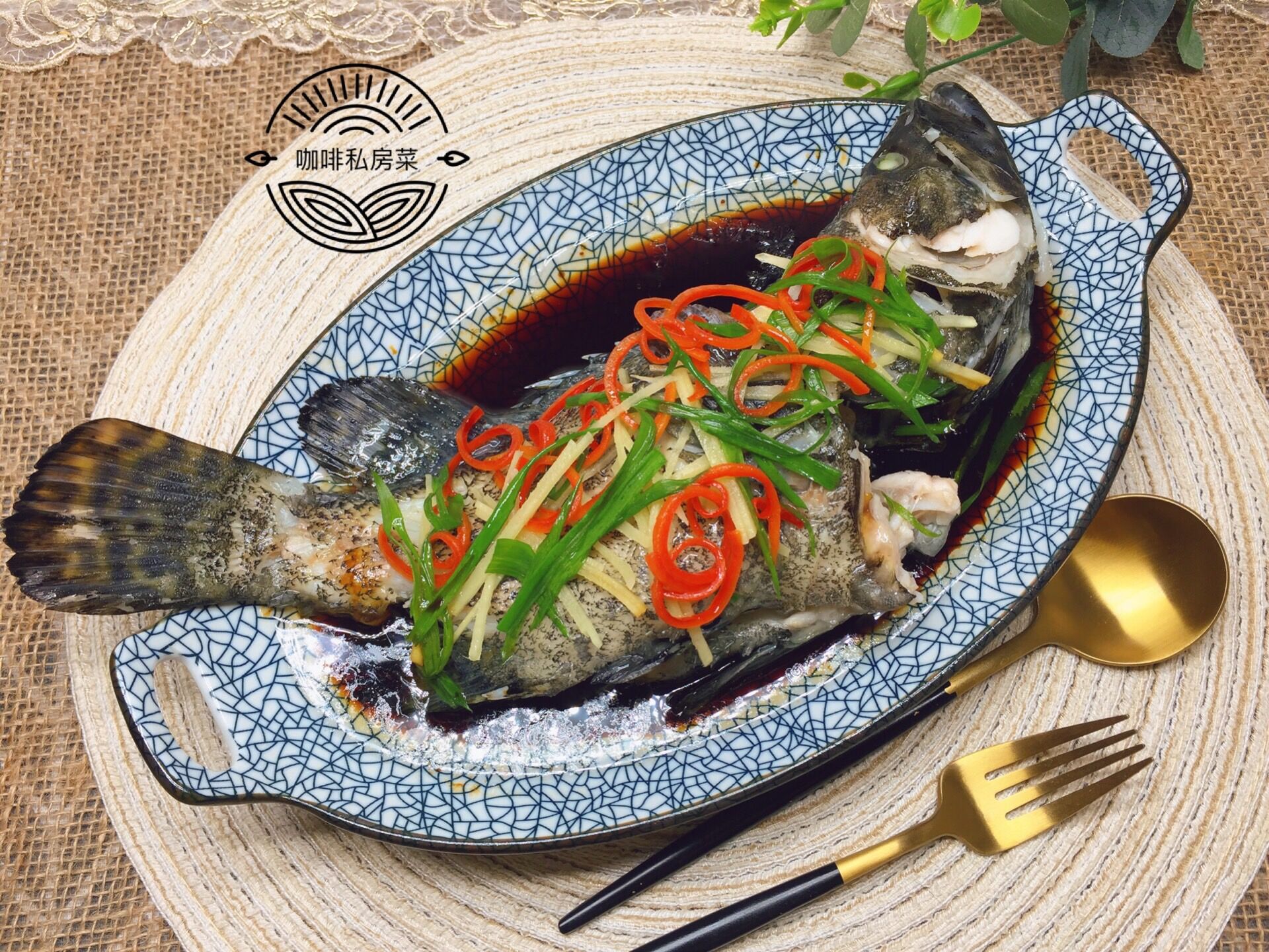 厨师长教你正宗清蒸鱼,广东五星级大厨教你做正宗清蒸鱼