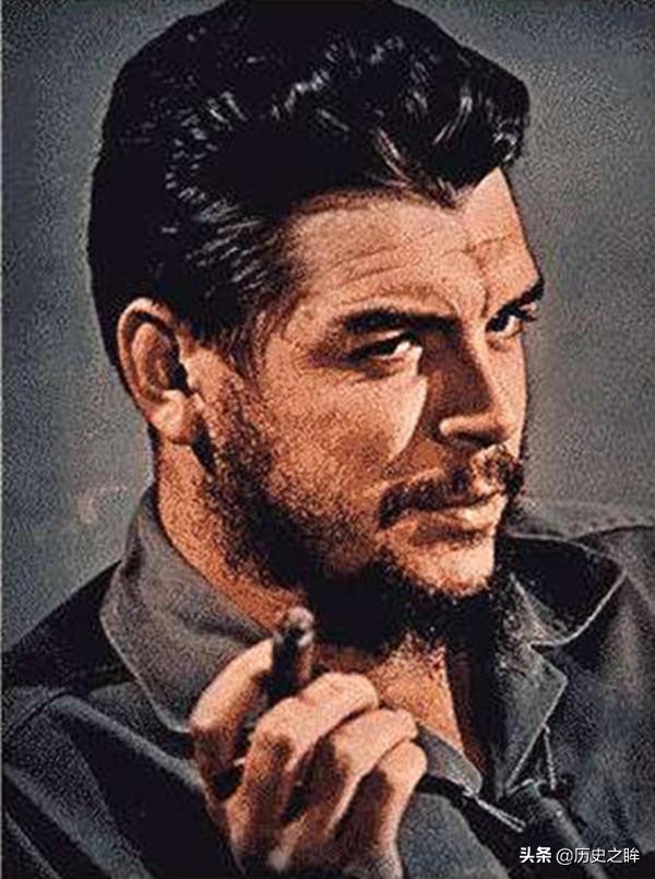 切格瓦拉光头照,格瓦拉抽雪茄照片