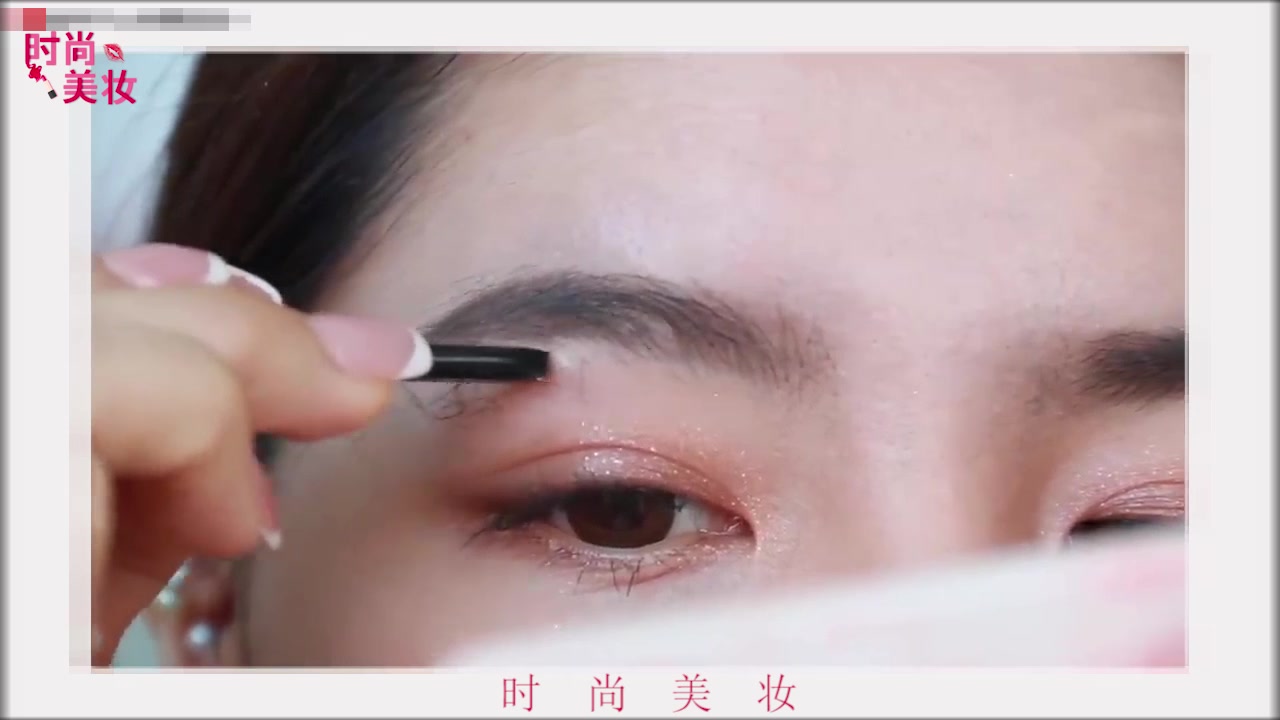 时尚修眉毛,美妆教程初学者修眉