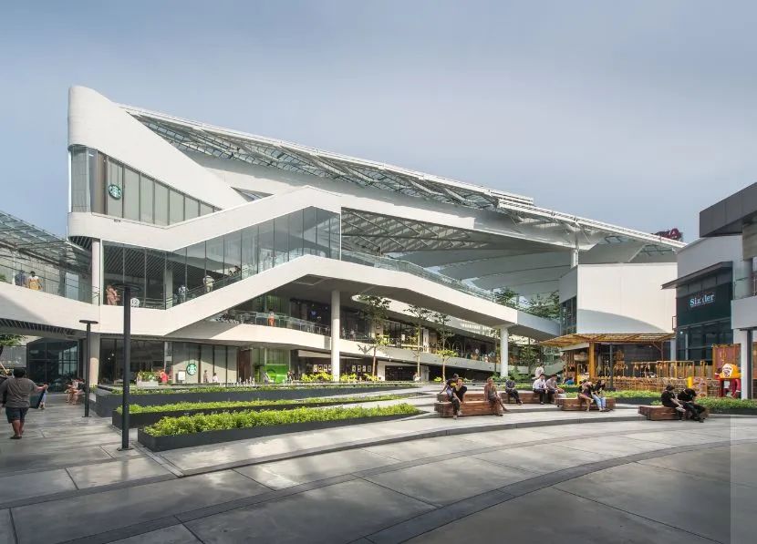 泰国大型购物中心各楼层布局,泰国的购物中心设计