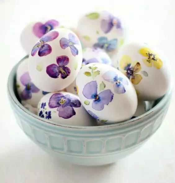 diy花草蛋,花草蛋制作图片