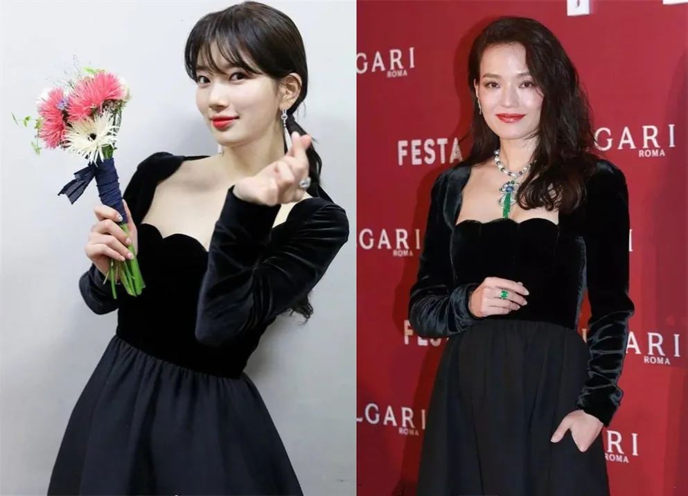 女星红毯撞衫,红毯女星难逃撞衫魔咒