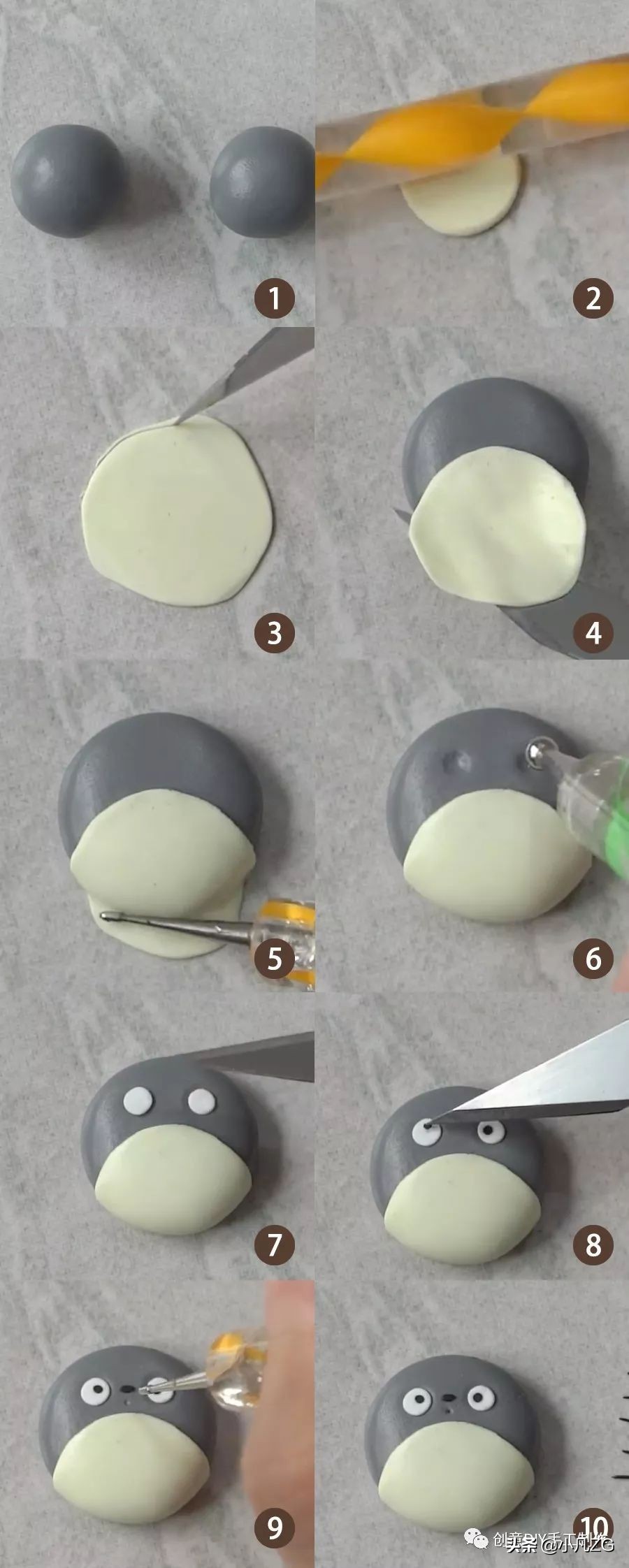 马卡龙动物教程,制作各种可爱小动物的马卡龙