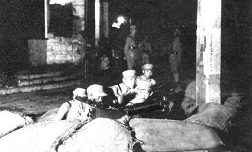 粤军南京保卫战突围,南京保卫战正面突围的粤军