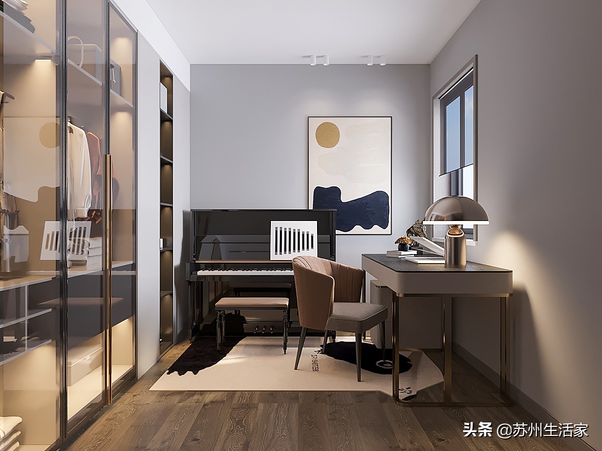 120平现代简约风装修,120平现代简约别墅