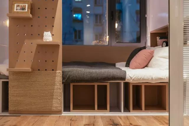 女生独居温馨小窝复式28平,日式28平温馨小窝改造