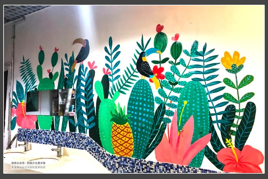 简单清新环创画,开学啦怎样布置教室才好看