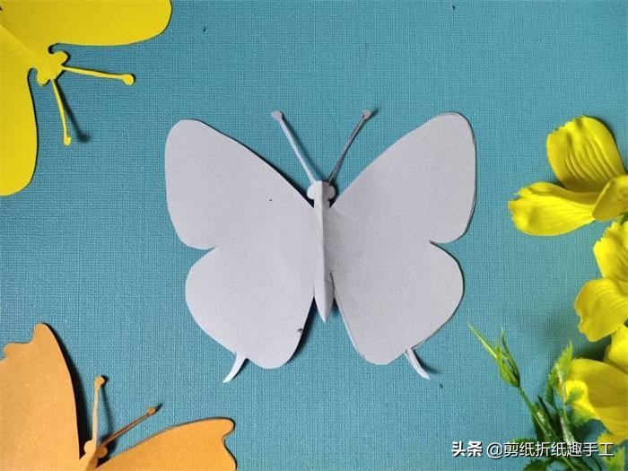 儿童剪纸8-10岁可打印蝴蝶,对称剪纸蝴蝶图案大全及方法