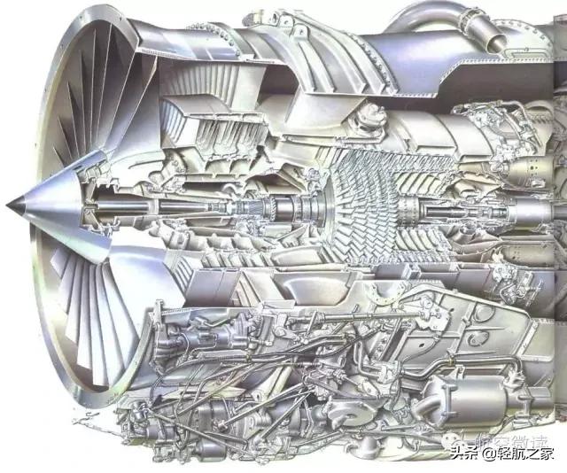 通用电气航空发动机模型,航空发动机全套