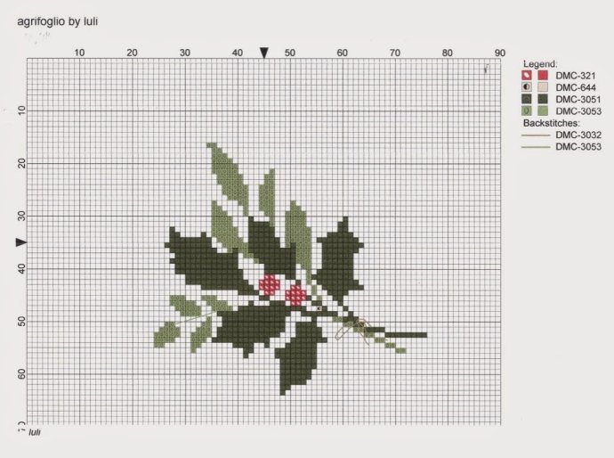 意大利设计师Luli的十字绣图纸及成品图片作品大全,编织也能用到