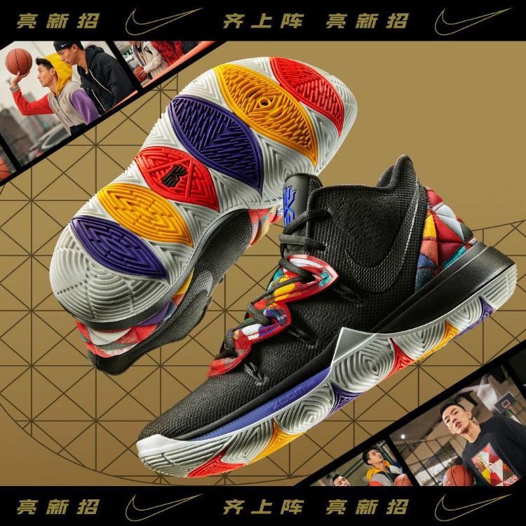 kyrie5海绵宝宝细节,kyrie5新配色海绵宝宝