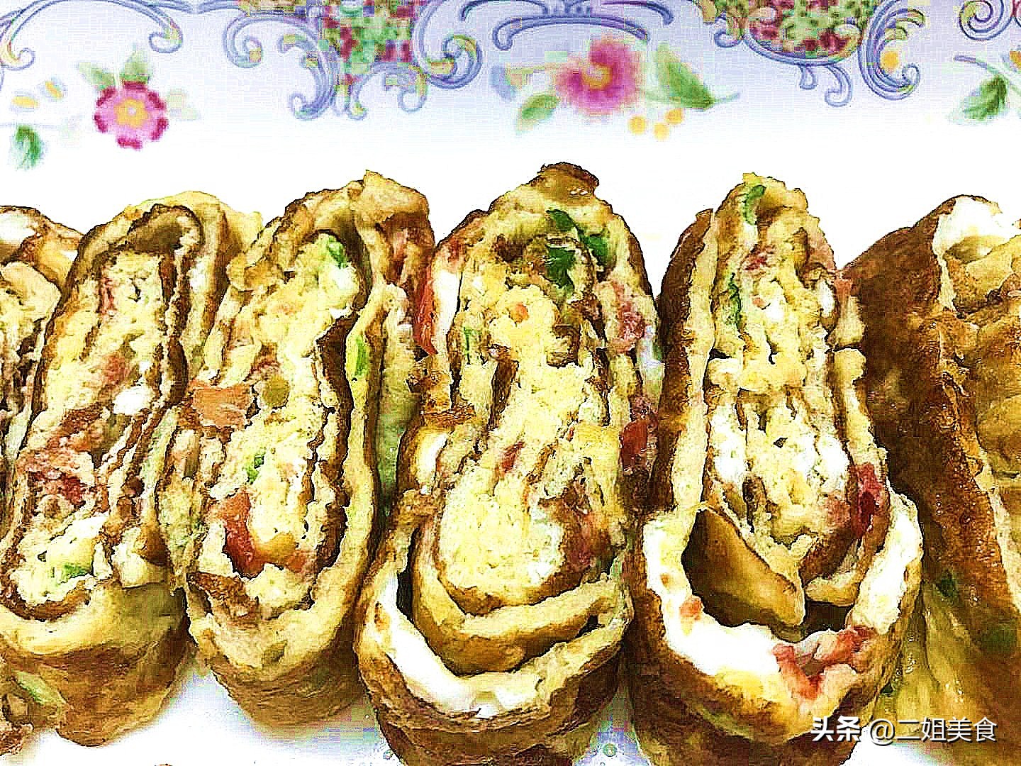 怎么做西红柿炒鸡蛋不用青葱,番茄鸡蛋卷如何做