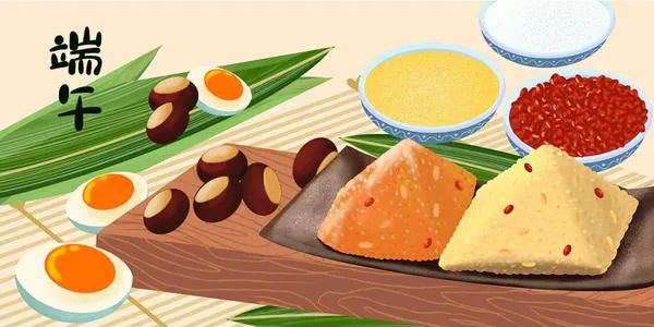 端午节粽子怎么画,儿童画粽子制作过程