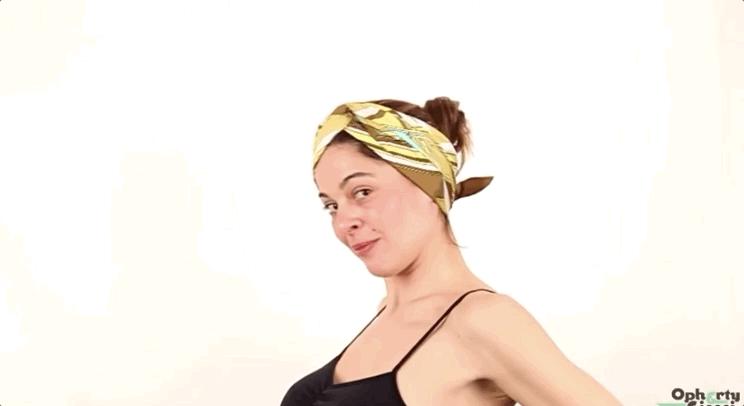 爱马仕丝巾绑法视频,爱马仕丝巾怎么绑好看