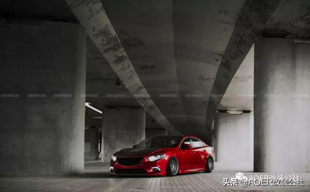 改装分享-「马自达6阿特兹」-绝地武士效果爆炸