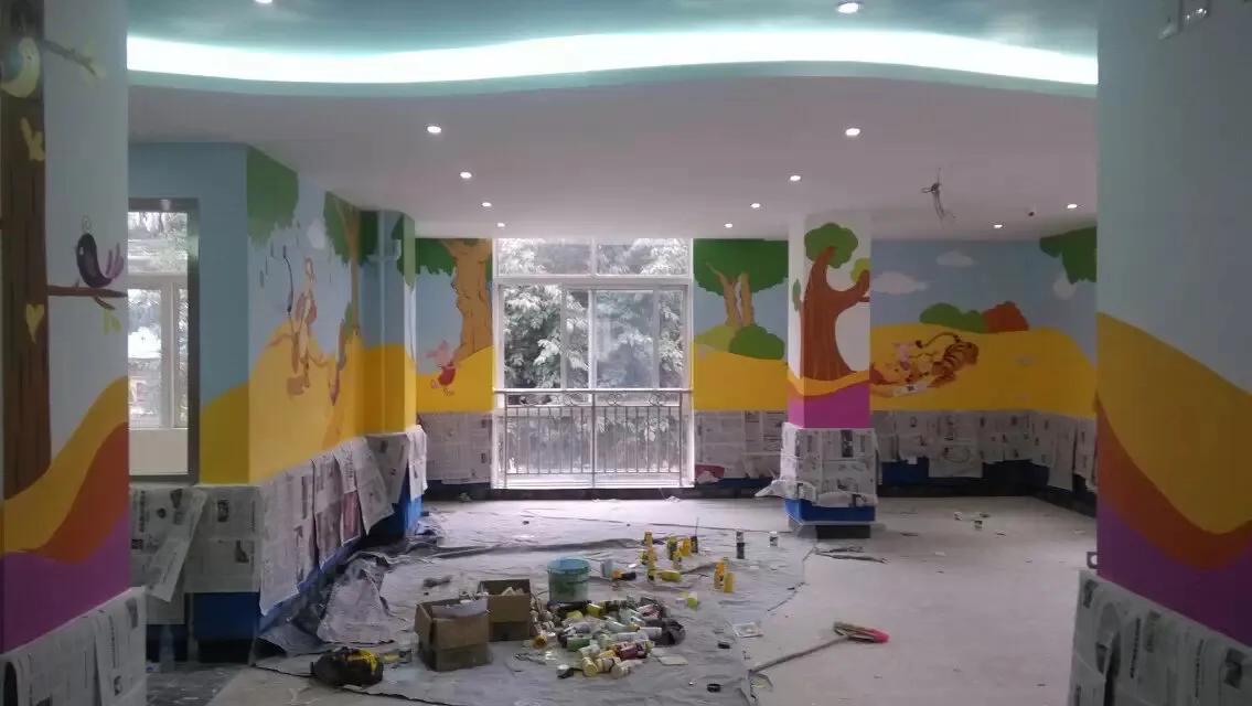 海南墙画手绘墙,墙画墙体彩绘