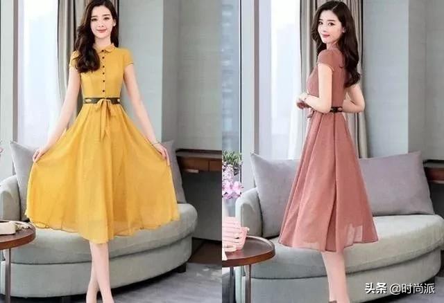 今年流行时尚洋气最新款连衣裙,连衣裙新潮