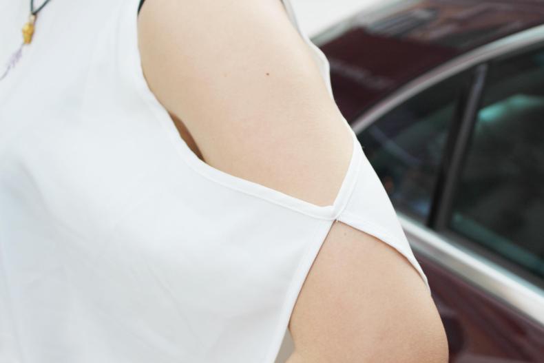 法式刺绣连衣裙露肩,验货拍照片