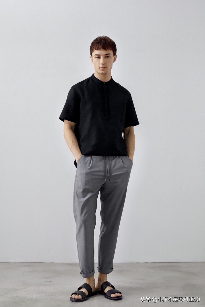 男士夏季穿搭高级感简单商务,男士高级感轻奢高端男装搭配