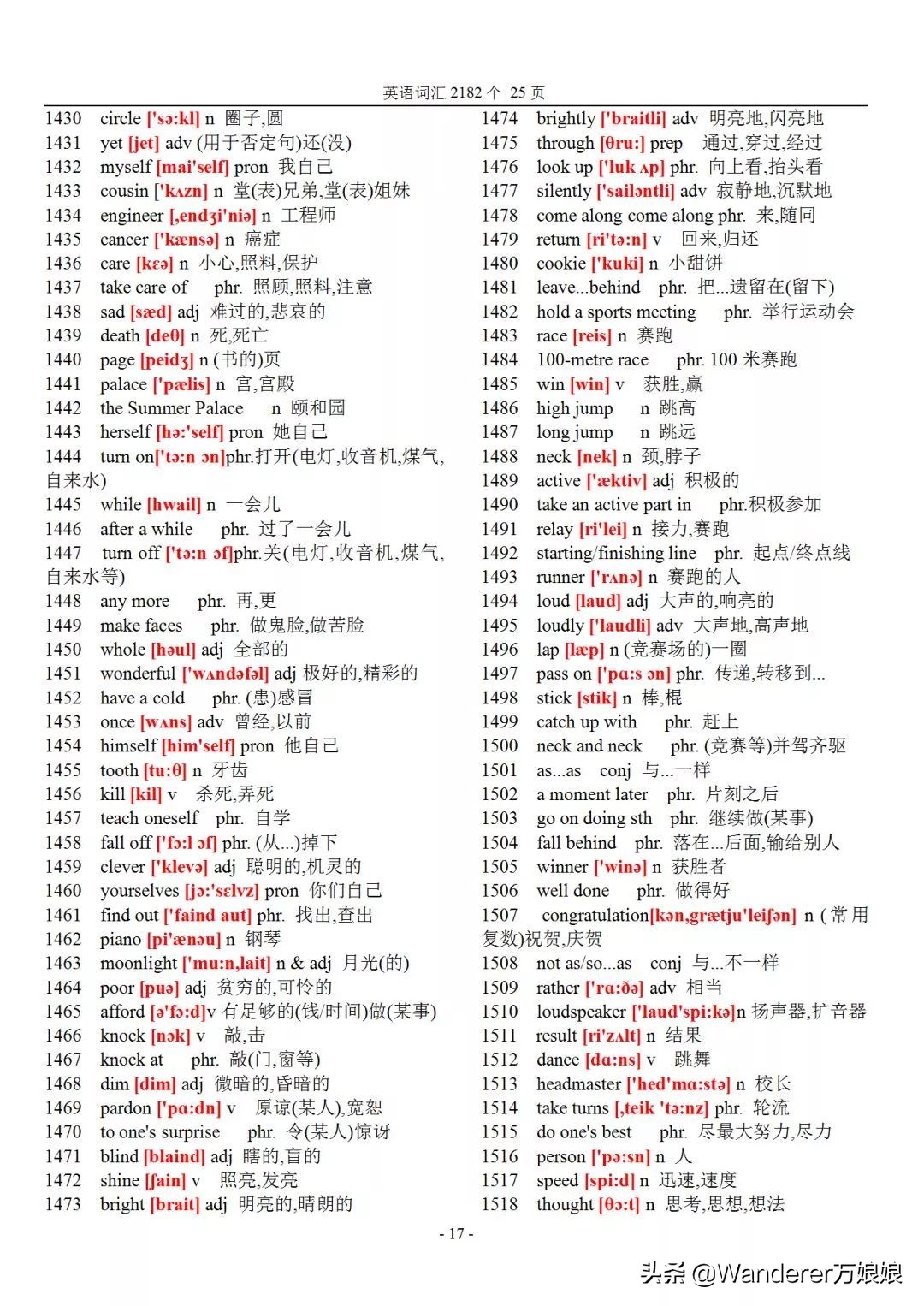 初中英语高频词汇2024带音标,初中英语生词积累1000个带音标