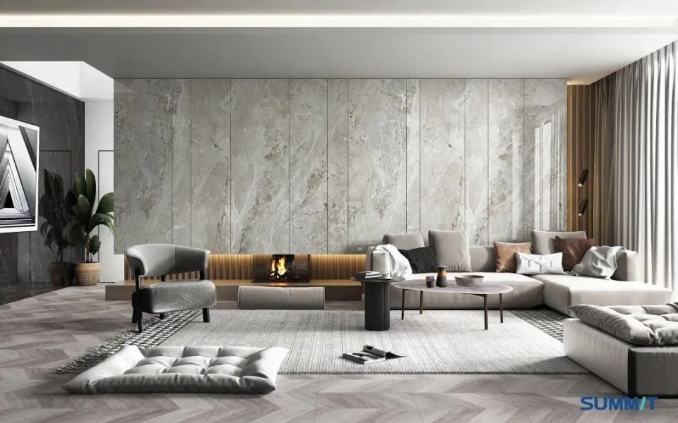 萨米特全屋瓷砖装修效果图,萨米特瓷砖装修