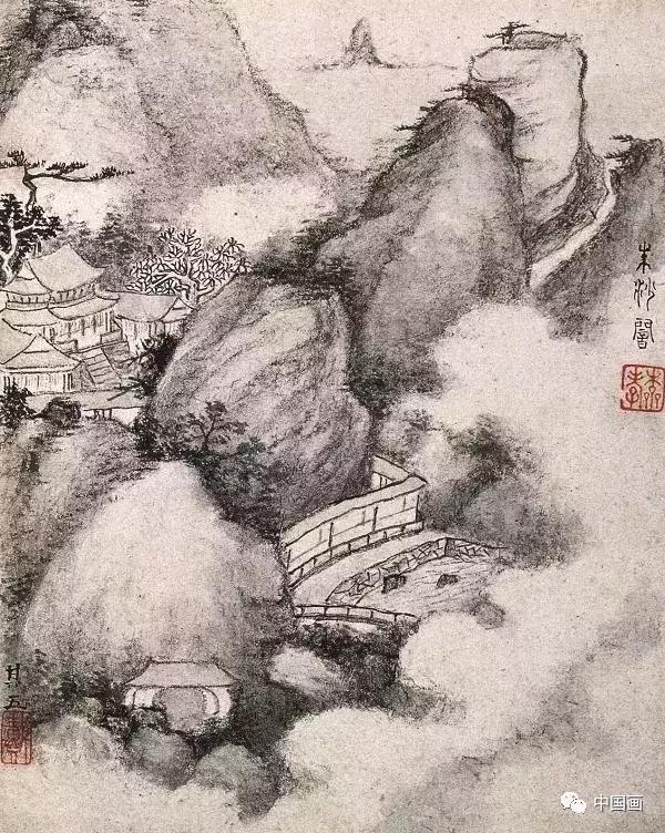 枯笔讲解,赏析枯笔