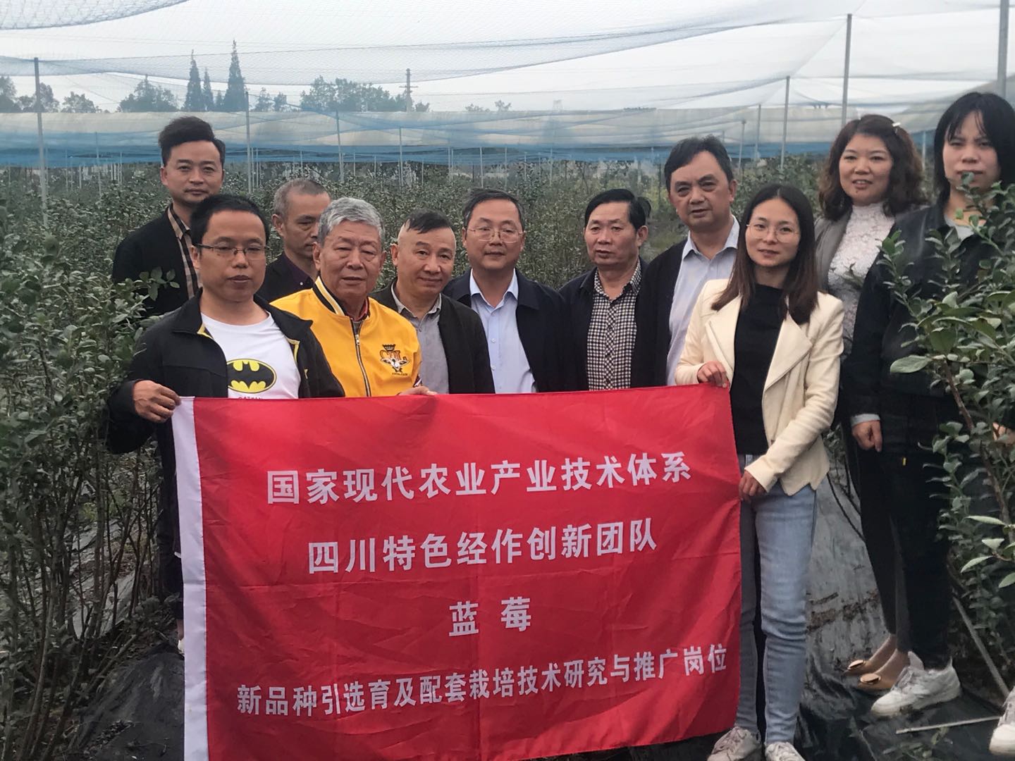 四川全省科技创新大会,蓝莓产业发展汇报