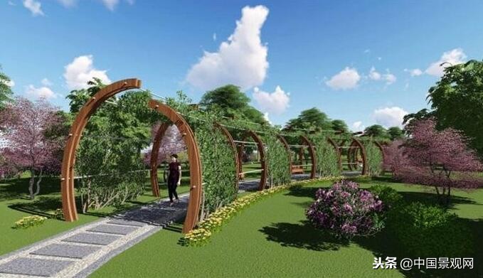 园林景观设计容易出现的问题,花架设计注意事项及建议