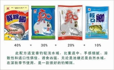 刘志强野钓鲫鱼配方,野钓王鱼饵秘方