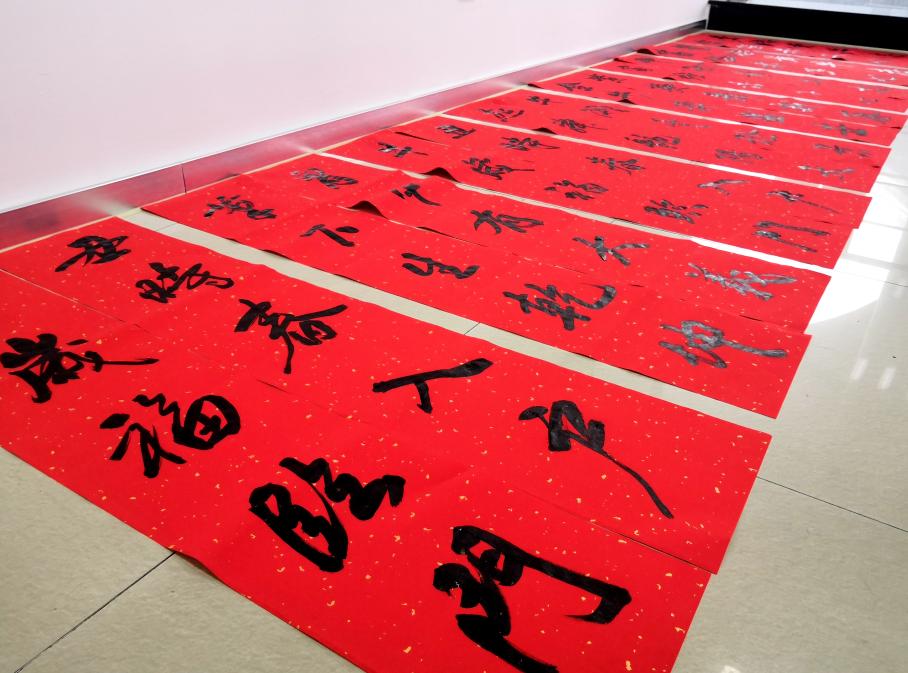 江阴万副春联集结完毕,春联江阴