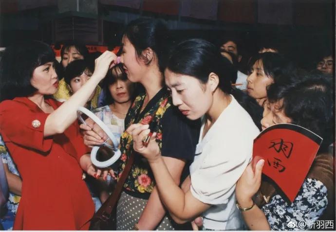 羽西年轻时的照片,十年前羽西