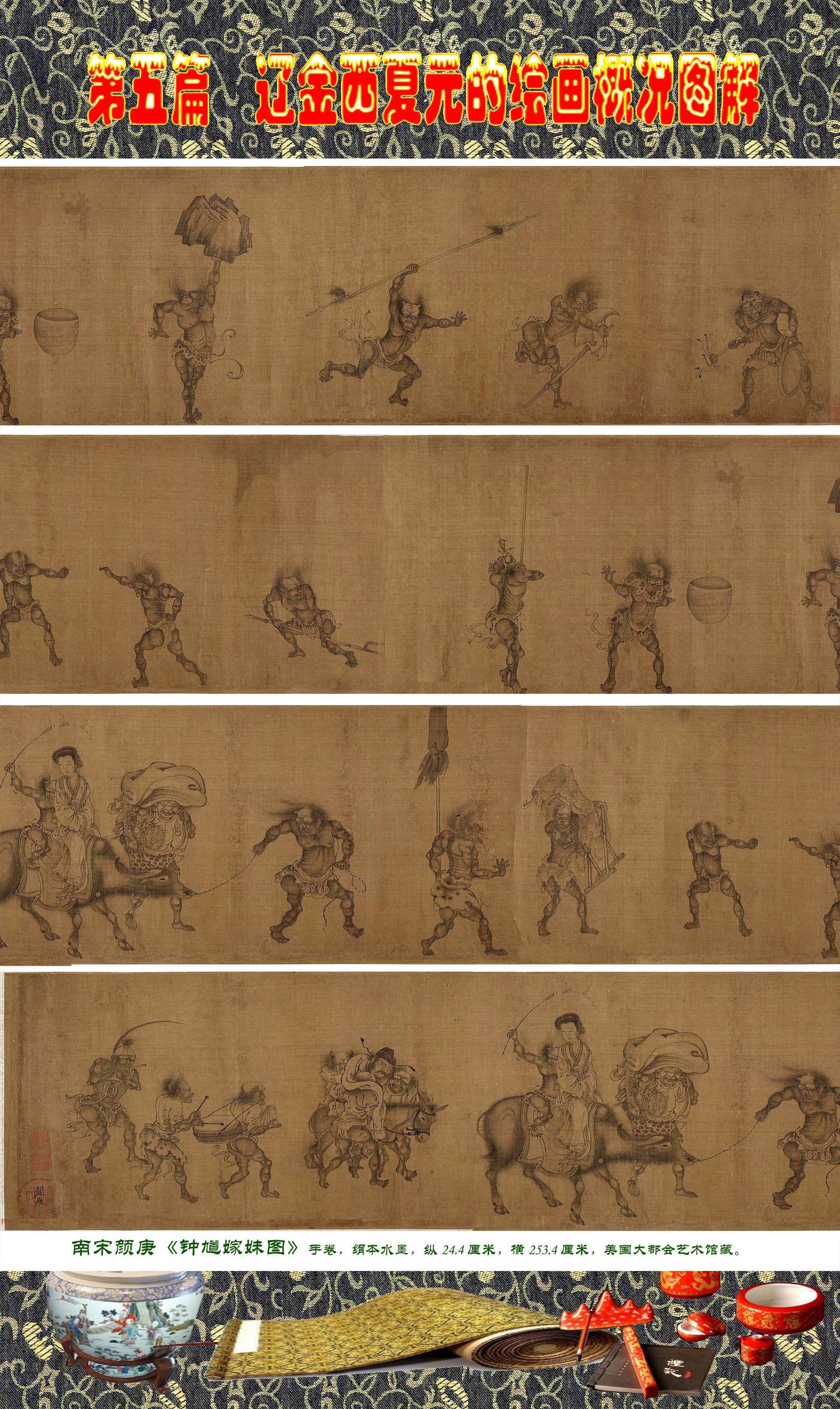 顾绍骅编辑中国画知识普及版第五篇辽金西夏元的绘画概况下一