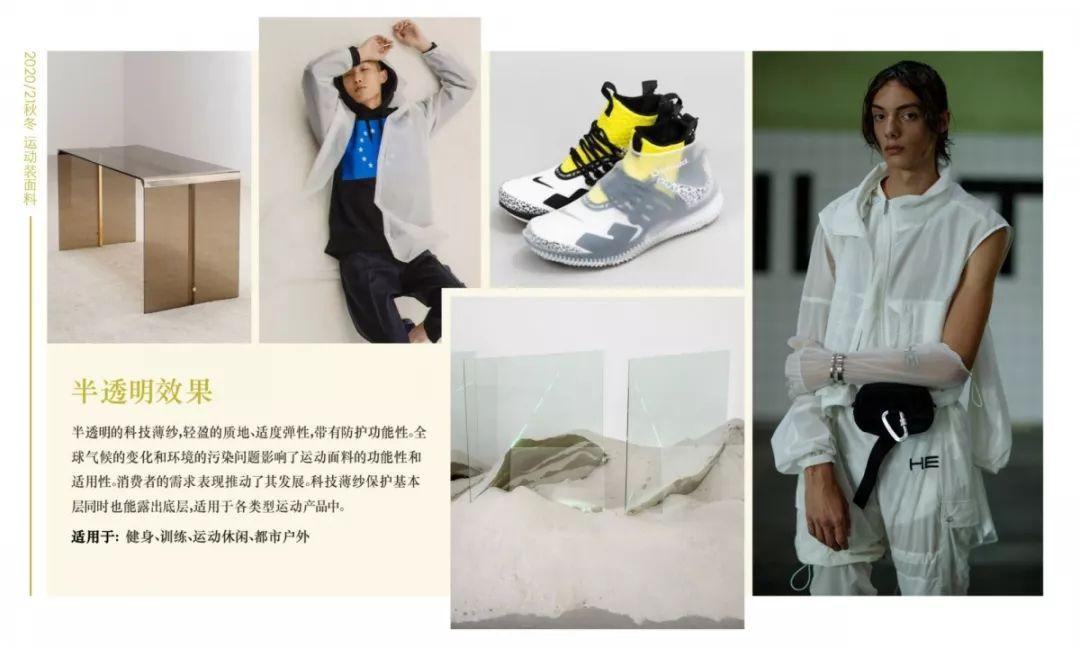 秋冬速干面料运动服套装,2021年秋冬款面料趋势