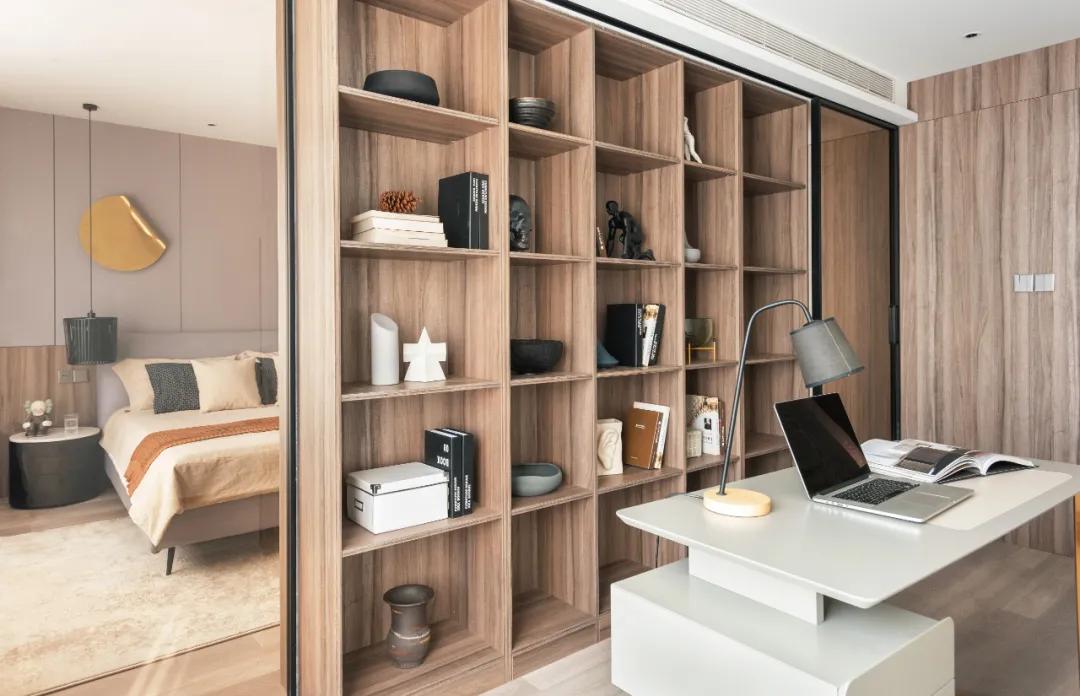 175平米轻奢风格装修,小户型黑白灰原木色极简风格